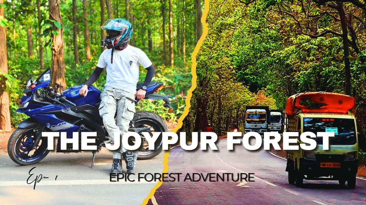 The MOST EPIC Motorcycle Ride in Joypur Forest - YouTube