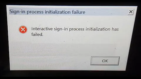 Sign in process initialization failure | Windows 10 | Songkhangluu✅