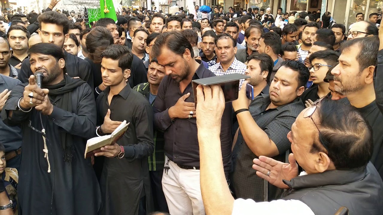 SAJJAD E NAAMDAR😭NOHA LIVE.USTAD ALI NAQI SHIKARPUR |   JAMA MASJID, DELHI