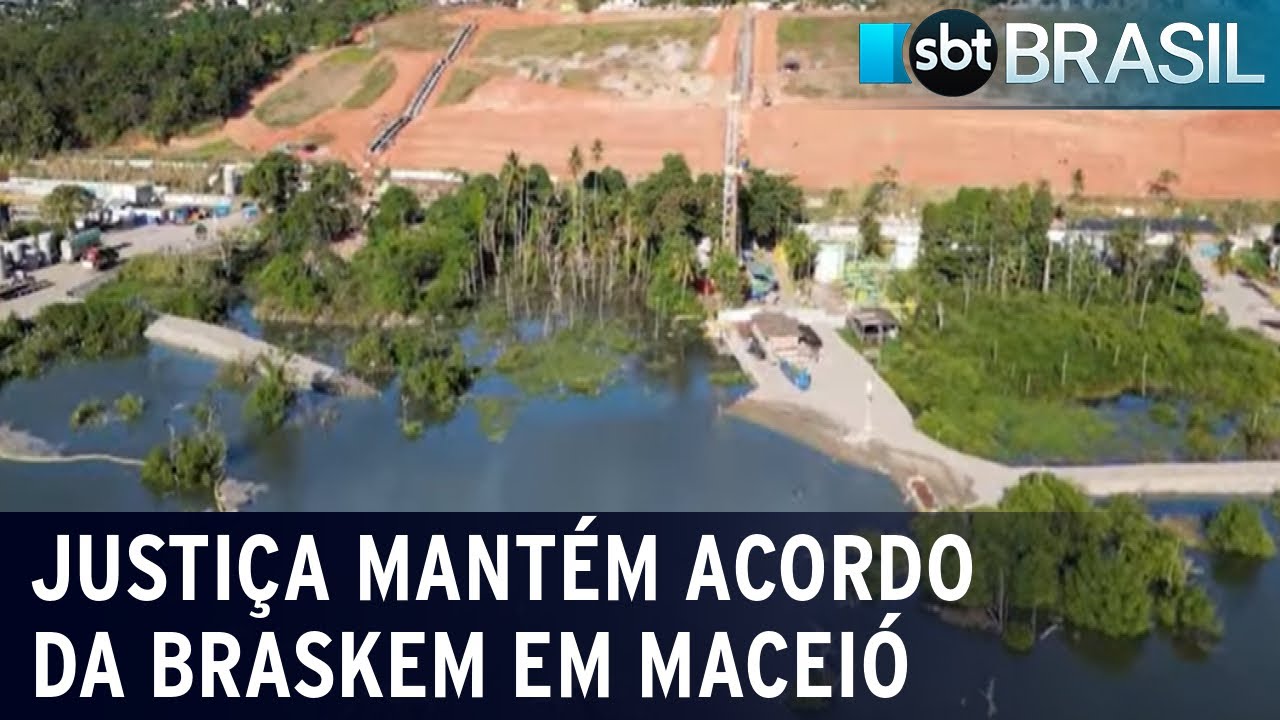 Governo de Alagoas quer ampliar indenizações da Braskem | SBT Brasil (15/12/23)