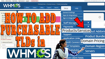 HOW TO ADD PURCHASABLE TLDs in WHMCS? [EASY STEPS]☑️