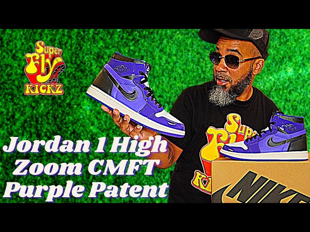 air jordan 1 zoom air cmft purple patent