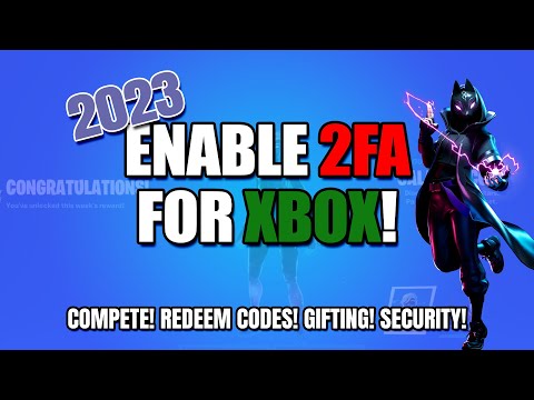 How to Enable 2FA (Two Factor Authentication) on Xbox | Working 2022 | Fortnite