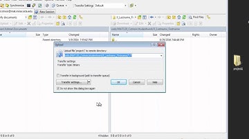 Using WinSCP to Connect to MAT Server
