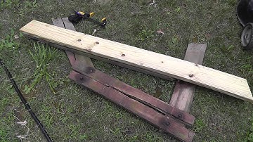 Repairing a Wood Picnic Table