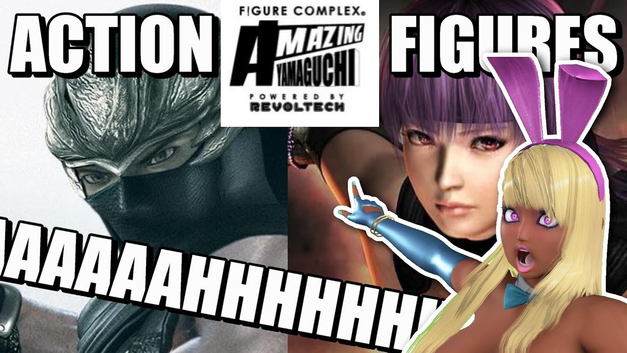 New RYU HAYABUSA & AYANE Action Figures??? Revoltech AMAZING YAMAGUCHI News, Team Ninja Cares??