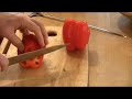 Roasting and Slicing Bell Peppers: From Dr. Preston Maring's Kitchen
