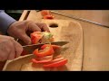 Roasting and Slicing Bell Peppers: From Dr. Preston Maring's Kitchen