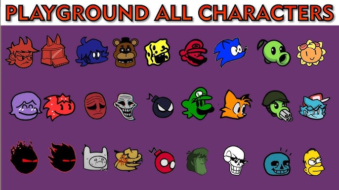 IULITM on Game Jolt: FNF Test Playground Remake BONUS EDITION ALL  CHARACTERS!! (Friday N