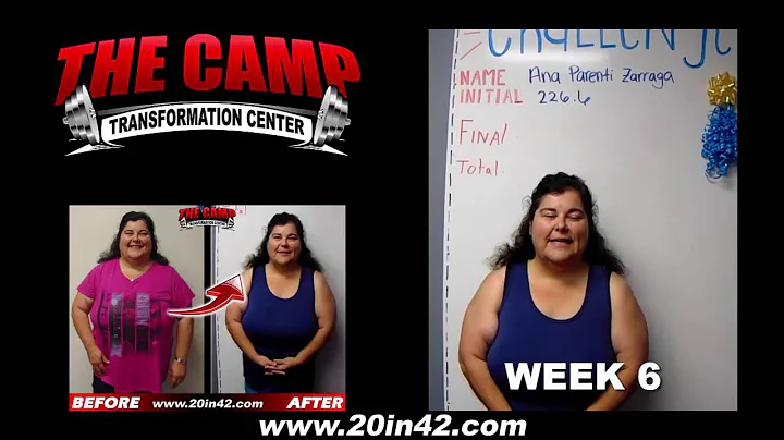 Oceanside Fitness 6 Week Challenge Result - Ana Zarraga