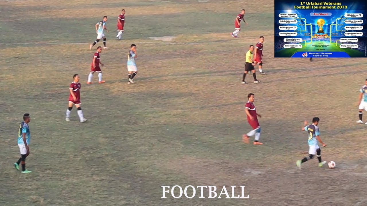 Urlabari  Veterans Football Tournament 2022 | Damak Lakhanpur vs Jhiljhile |