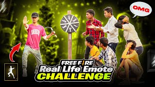 Free Fire Real Life Emote Challenge || Free Fire Emotes In Real Life || Kar98 army