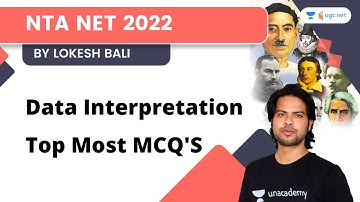 NTA NET 2022 | Data Interpretation Top Most MCQ