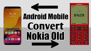 convert your android phone in old nokia classic || How to convert any android screenshot 4