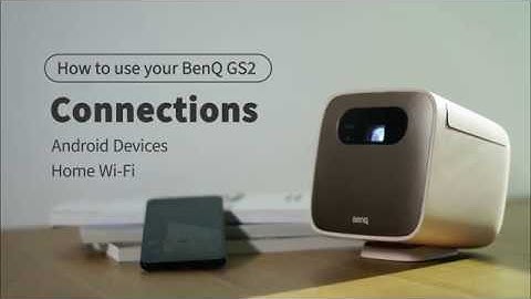 How to Connect with Android Phone - BenQ Wireless Portable Projector