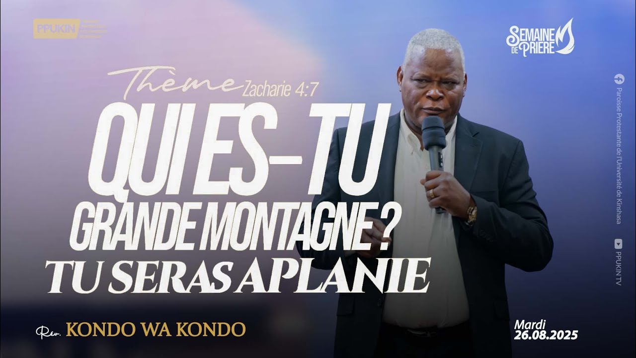 RIEN N'EST PERDU QUAND ON A DIEU ET LE SOUFFLE DE VIE, Révérend KONDO WA KONDO 