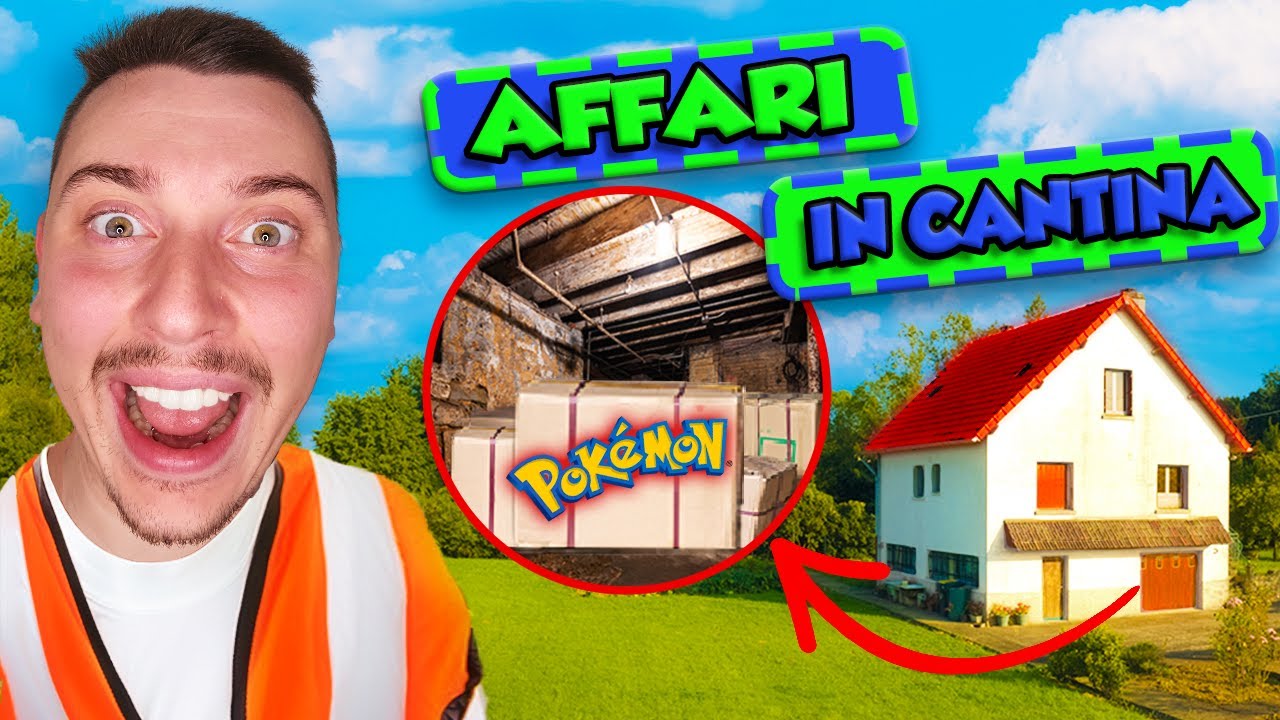 Compro un'intera CANTINA e trovo una COLLEZIONE pokemon costosissima