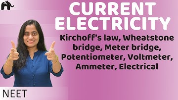 Kirchoffs Laws | Wheatstone bridge| Potentiometer| Current Electricity #3| NEET | JEE Physics| Recap