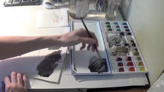 mix watercolor paint beginner