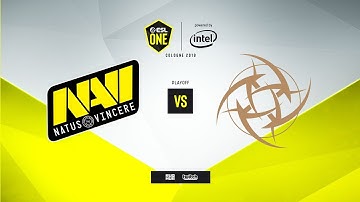 Na`Vi vs. NiP - ESL One: Cologne 2019 - map2 - de_mirage [MintGod & сeh9]