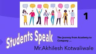 Congratulations to Akhilesh Kotwaliwale on Placement at "Statocean Technologies"