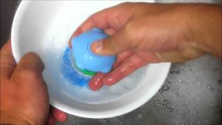 Pump Palm Dish Brush