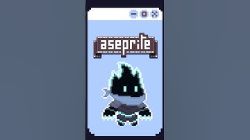 Aseprite - Animated Pixel Black Flame Sprite Stream Avatars Time Lapse