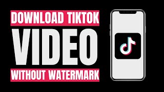 How to Download tiktok video without watermark on Android (2023)