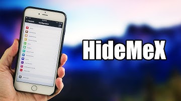 HideMeX - iOS 9 - 9.0.2 Cydia Tweak