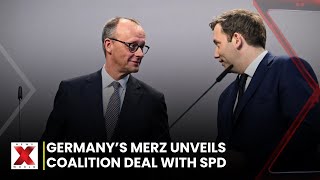 Germany's Political Landscape Shifts with Merz-SPD Coalition | NewsX World