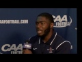 2016 #CAAFB Media Day Live - Stony Brook's Aaron Thompson