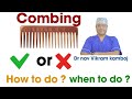 Hair loss treatment with comb. Science behind combing. Control hair fall with neograft chandigarh