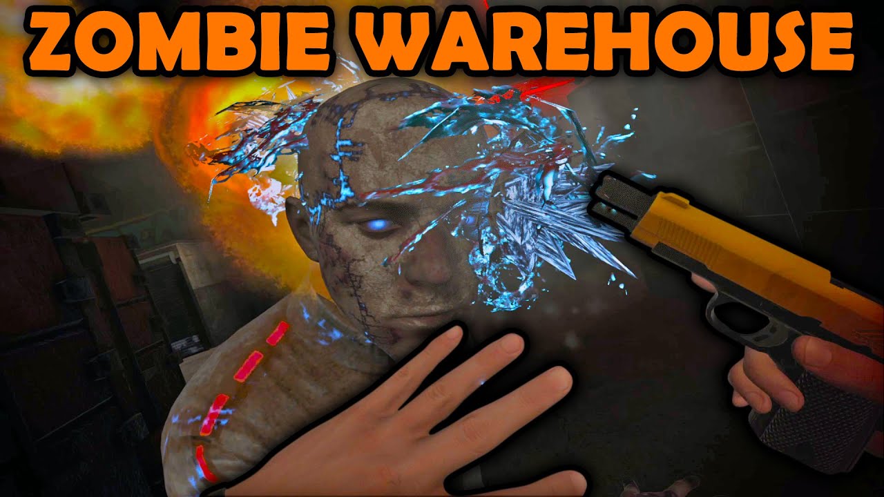 The REAL Zombie Mode! BONEWORKS Zombie Warehouse Gameplay (Oculus