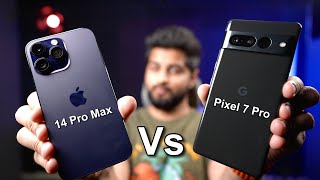 Google Pixel 7 Pro Vs iPhone 14 Pro Max Full Comparison in Hindi | What Should You Buy Mohit Balani