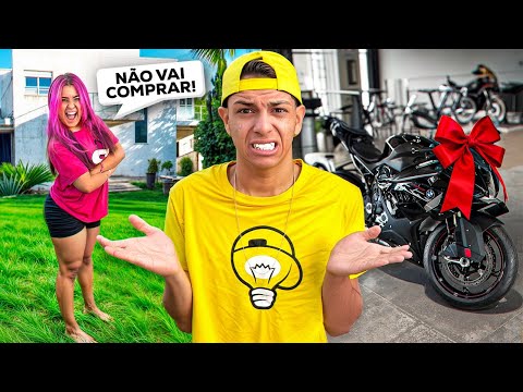 COMPREI UMA MOTO NOVA *A Emilly ficou brava ? 