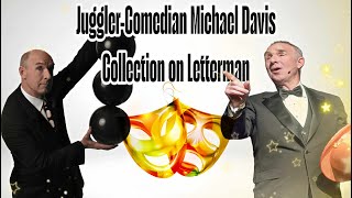 Juggler-Comedian Michael Davis Collection on Letterman | 1983-1986 | Classic Comedy Moments