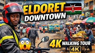 Chaos ,Business & Street Life || 4K Walking Through Eldoret Downtown.