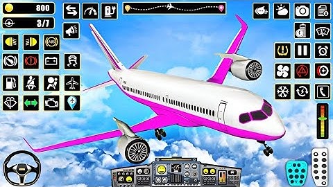 Real Flight Airplane City Pilot Simulator - Plane Boeing Emergency Landing - Android Gameplay