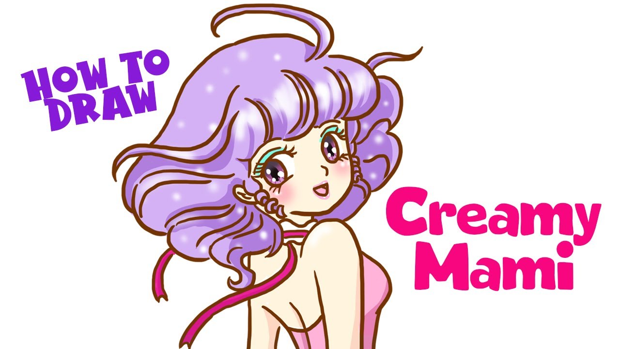 How to Draw Creamy Mami 小忌廉, 魔法の天使クリィミーマミの描き方 