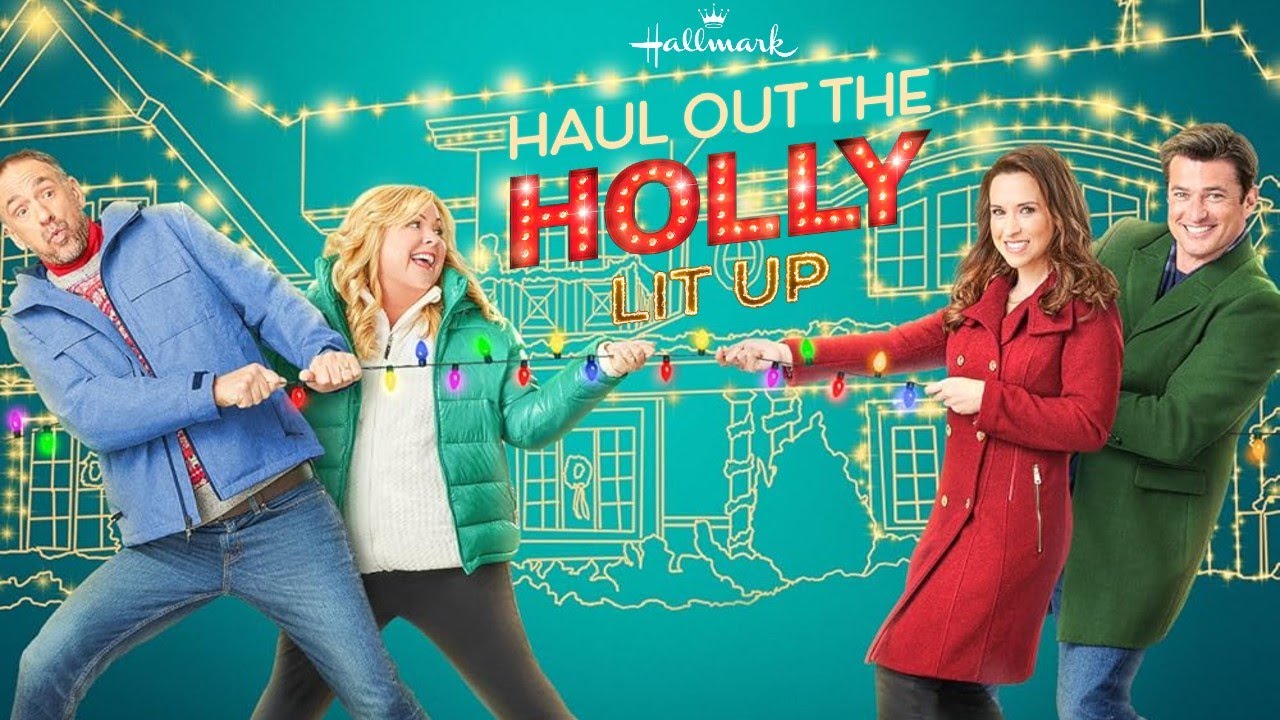 Haul out the Holly: Lit Up 2023 Hallmark Film | Lacey Chabert, Wes Brown | Review