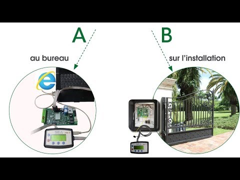 SEA : Mise à jour du firmware armoire de commande pour portails automatiques