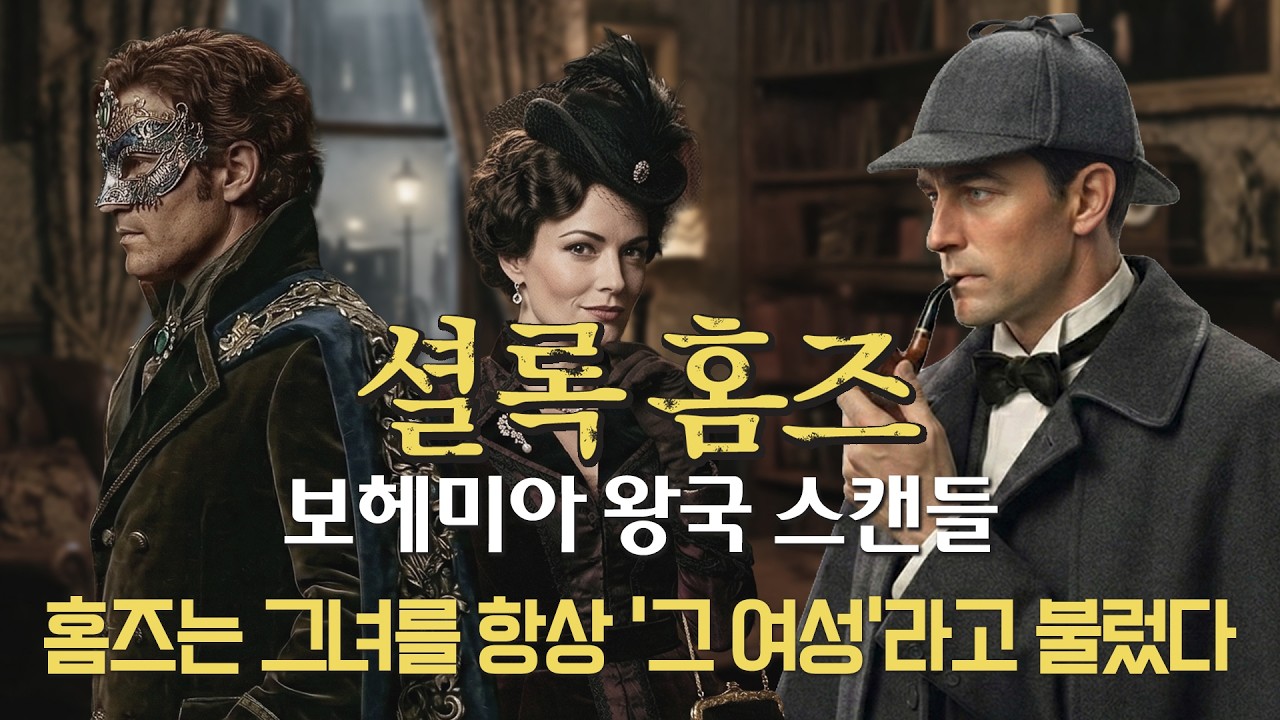 [셜록홈즈의 모험ep.1]  홈즈의 치명적 실수│ 보헤미아 왕국 스캔들│잠잘때듣기좋은│오디오북