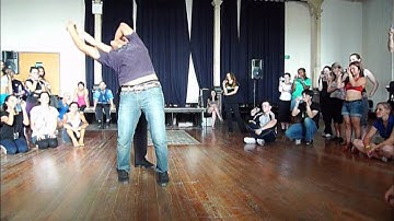 [HD] ZOUK Improvisation by Alex de Carvalho and Daniela Wergles - Brazil Central/2009