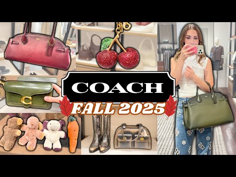 coach backpack fall 2019 EVERYTHING NEW at COACH 🍂 FALL 2025 | SHOP WITH ME VLOG!