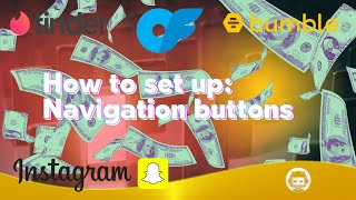 How to set up navigation buttons. Onimator.com / the tool of the future for OnlyFans