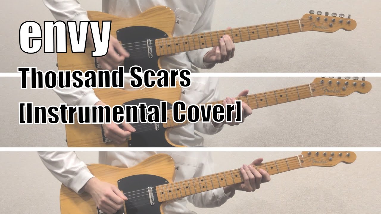 envy - Thousand Scars [Guitar Cover Instrumental]