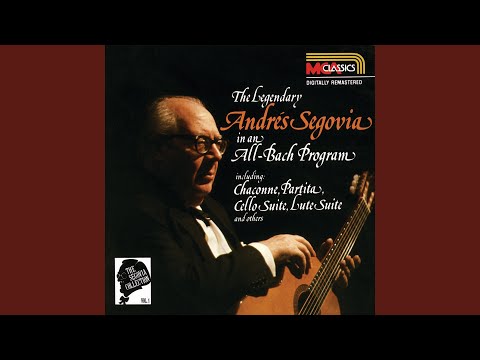 J.S. Bach: Violin Partita No. 1 in B Minor, BWV 1002: 7. Tempo di Bourrée (Arr. Segovia for Guitar)