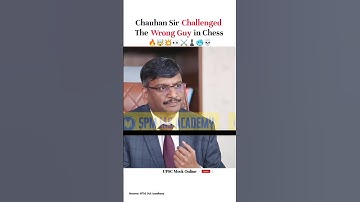 Chauhan Sir Challenged the Wrong Guy🔥🤯♟️😱 Unexpected Ending 💀🥶 #upsc #ias #shorts #viral