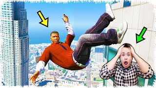 GTA 5 - Қызықты сәттер #1 Реакция