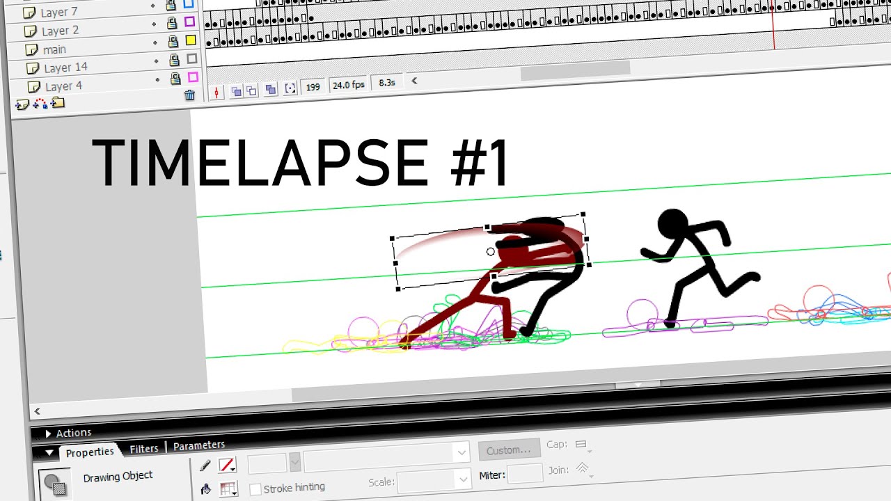 Animation timelapse #1 (speed anim) - YouTube